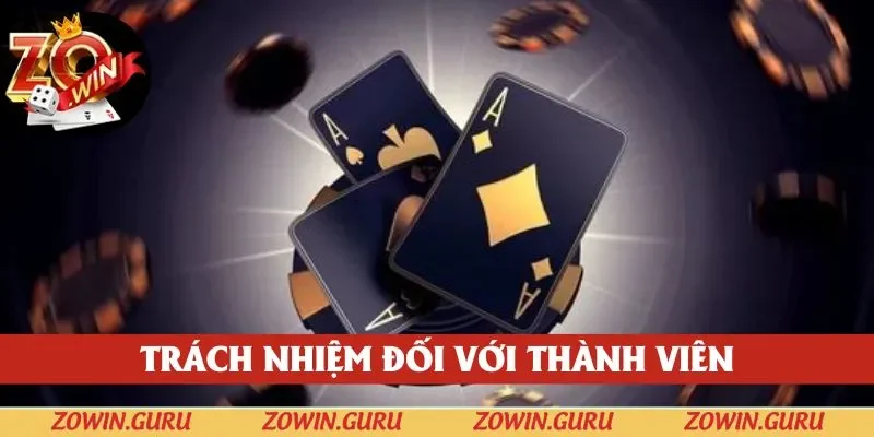 Bổn phận miễn trừ trách nhiệm ZOWIN đối với người dùng